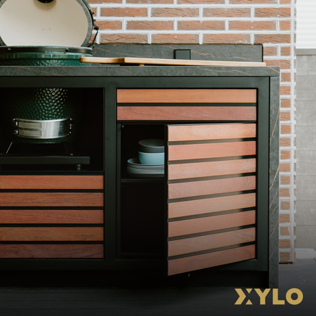 Verschillende Materialen Buitenkeuken