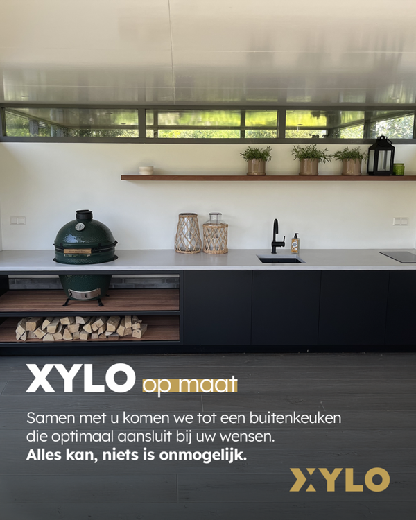 Unieke XYLO Buitenkeuken In Elke Vorm