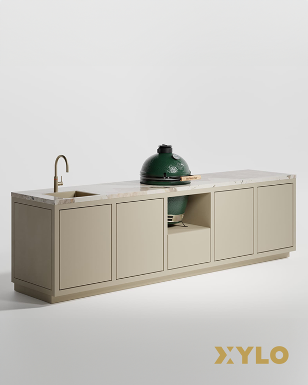 Luxe Licht Beige XYLO 5 Buitenkeuken