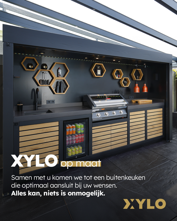 XYLO Buitenkeuken In Verschillende Opstellingen